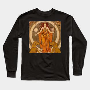 Hecate Greek deity Long Sleeve T-Shirt